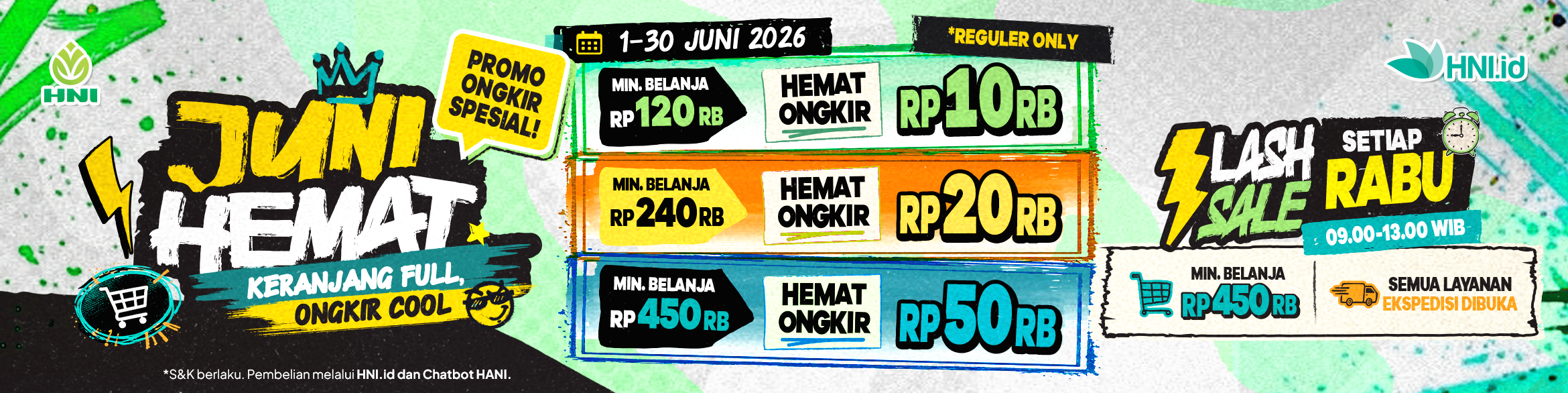Promo Gratis Ongkir HNI